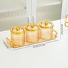 1 Set Snack Compartment Platter Food Storage Organizer Serving Tray Sealed