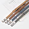 Leather Lock Adjustable Belt Women'S Premium Cowhide Waist Seal With Dress Decorative Belt