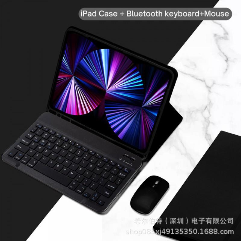 11-inch IPad Pro Air 7/6 Case With Silent Bluetooth Keyboard Pen Slot Magnetic TPU Protective Cover
