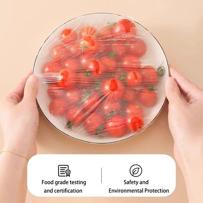 No-Tear Food-Grade Plastic Wrap Sleeves Extra-Large Size 500 Or 350 Pieces Per Pack