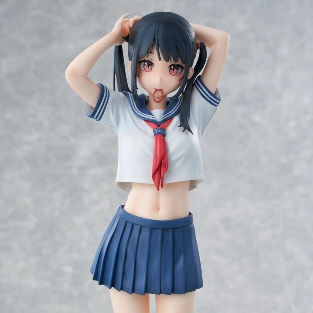 28cm Sexy Anime In The Middle Of A Sailor Suit Action Model Kawaii PVC Girl Figures Decoration Model Dolls Hentai Adult Toys