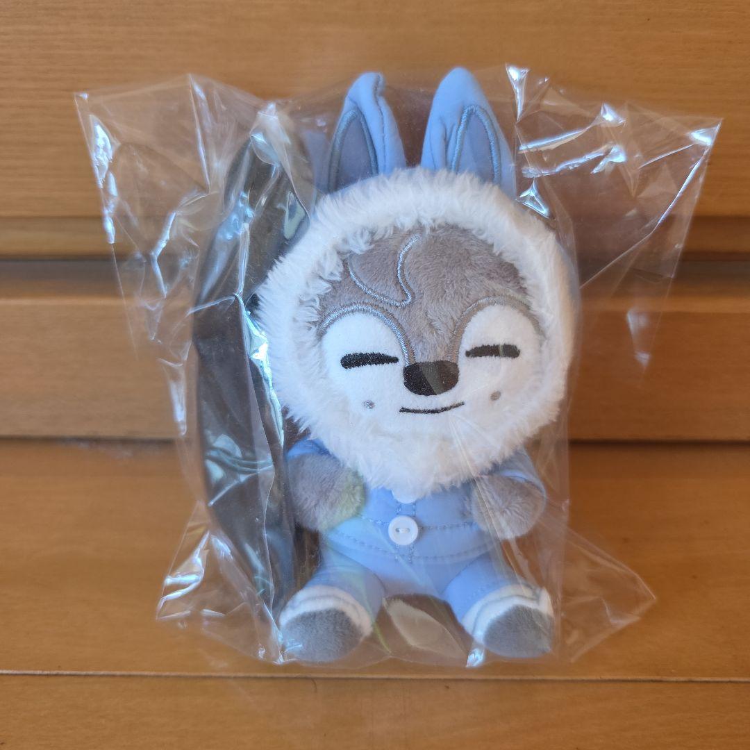 

[Б/У] Плюшевый держатель для телефона Stray Kids Wolf Chan