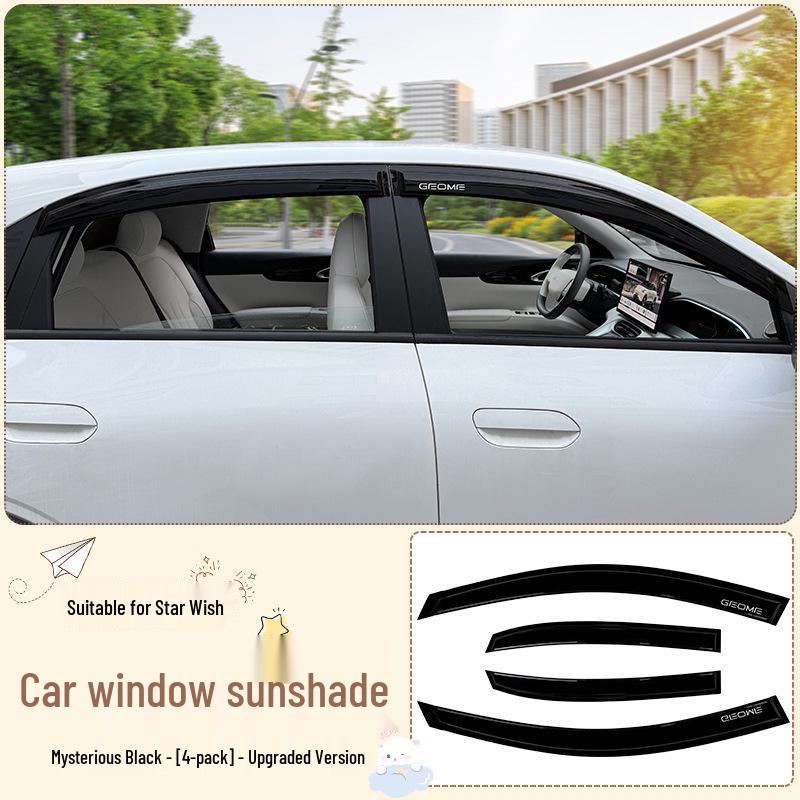 

Custom Rain Guards for 25 Star Wish Car Models - Enhanced Body Exterior Decor