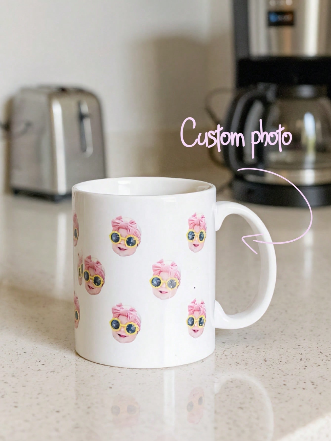 Custom Face Mug Personalized Photo Coffee Mug Personalized Photo Anniversary Mug Graduation Gift Mothers Day Gift 11OZ