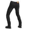Mens Motorcycle Riding Pants With Silicone Protective Pads Stretchable Slim Fit Biker Jeans Use