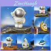 Adorable Resin Astronaut Figurine For Creative Home Decor And Cake Topper Accessory