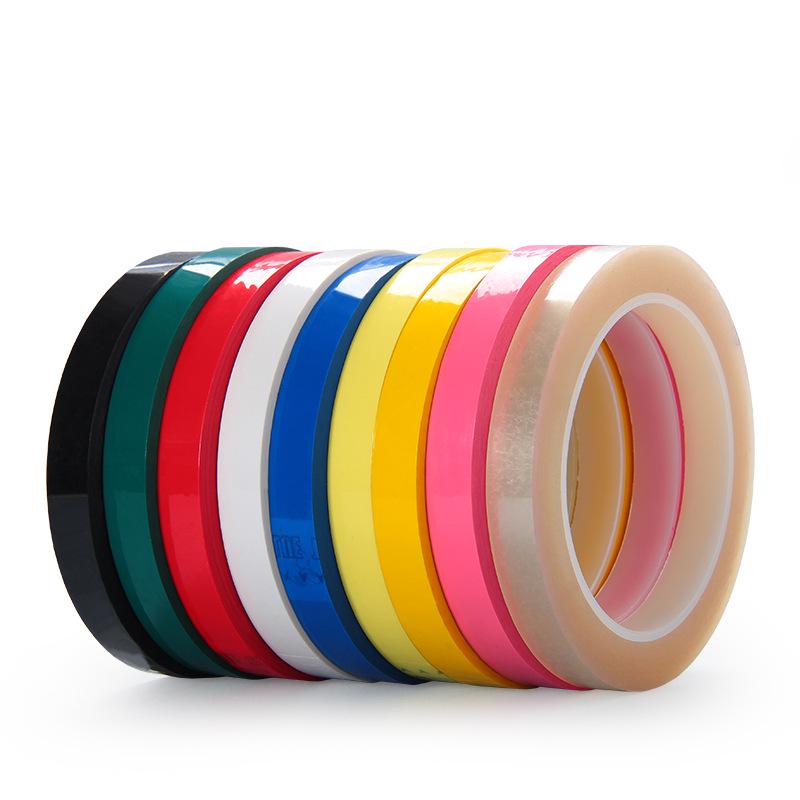 Colorful High-Temperature Mylar Insulation Tape for Electronics | Red, White, Blue, Green, Black, Yellow