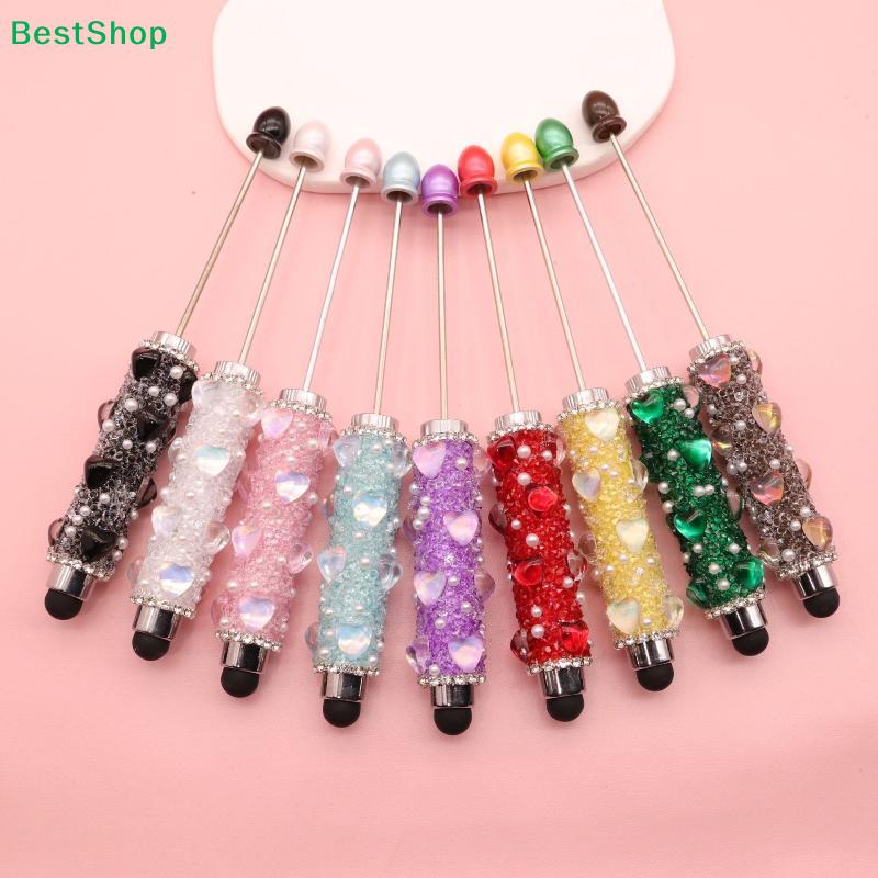 Rhinestone Heart Stylus Pen - Decorative Crystal Touch Screen Pen, Colorful Bling Stylus for Phones/Tablets