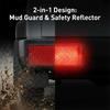 1PC 12V Red White Yellow LED Reflector Rear Tail Brake Stop Warning Side Marker Light for Jeep Truck Trailer Motorcycle Scooter