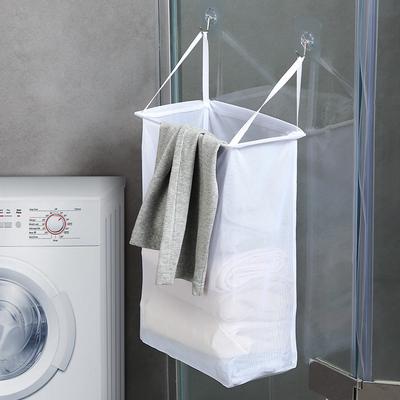 Wandbehang Wäschekorb Aufbewahrungsfass Kleidung Aufbewahrungseimer Wäsche Organizer Halter Beutel