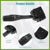 Turn Signal Switch Multifunction Combination Switch Fit for Mitsubishi Eclipse - Pack of 1 Black Vehicle Components