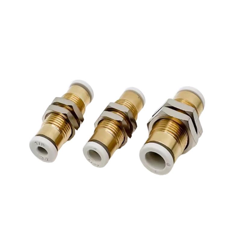 Pneumatic Panel Mount Quick Connect Micro Tube Connector PM/KJE03-00 04/05/06-00