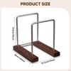 Vinyl Records Storage Holder Wood Record Stand Simple Desktop Display Shelf, Rack for CD