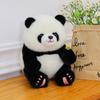 Simulation Cute Bee Bee Panda Plush Toy Giant Panda Flower Doll Girl Ragdoll Birthday Gift