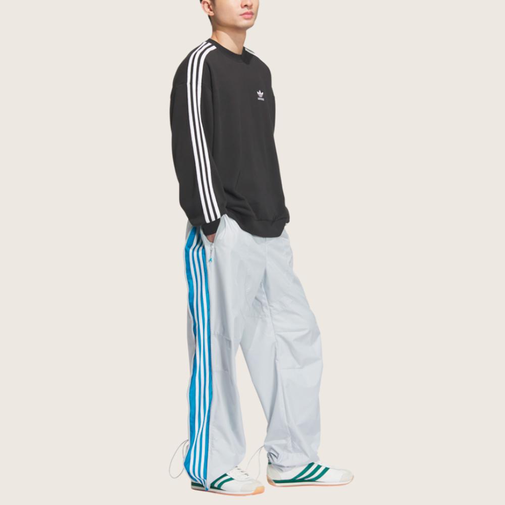 Adidas Originals X Ordinary People Collaboration FW24 Fashion Versatile Comfortable Sports Casual Pants Men Bottoms Clear-Gray JN5826