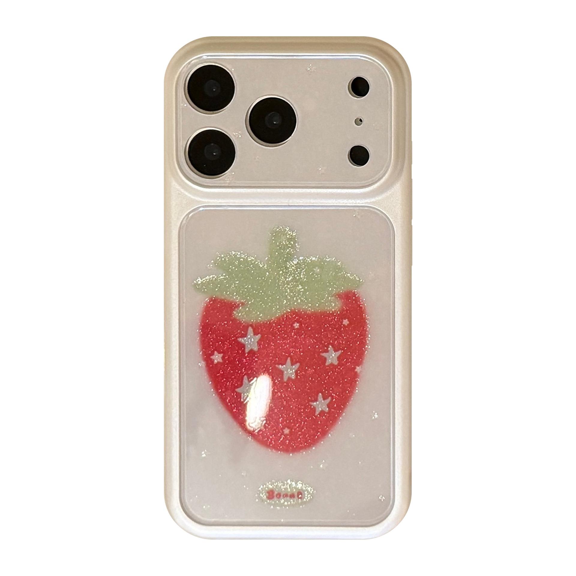 

Креативный чехол для телефона с клубникой для iPhone 16, iPhone 17 и iPhone 17 Pro Max iPhone 13