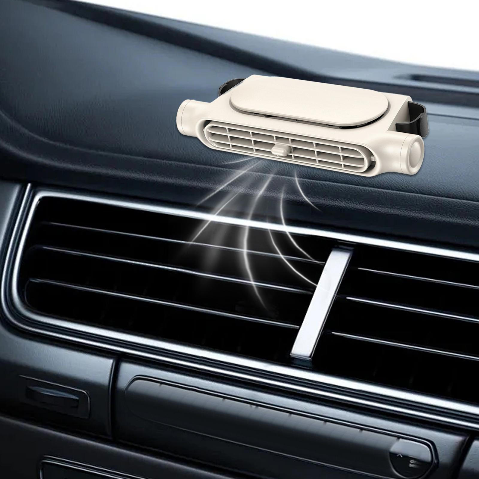 

Охлаждающий вентилятор с регулировкой для освежающей езды белый