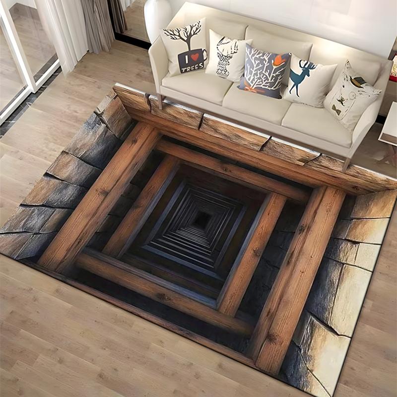3D Visual Doormat Prank Porch Decoration Doormat Carpet for Living Room Home Decor Sofa Table Kids Rug Anti Slip Chair Floor Mat