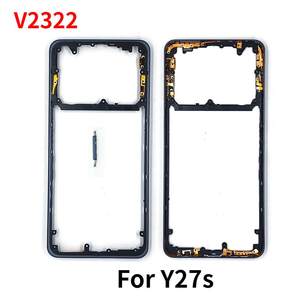Für Vivo Y27s V2322 Mittelrahmen Gehäuse Blende Mit Seitentasten Reparaturteile