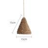 Handmade Weave Jute Rope Lampshade Bohemian Style Hanging Lamp Shade For Home Restaurant Pendant Light Cover Decorations