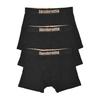 Mens Logo Cotton Blend Boxer Shorts (Pack of 3)