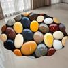 Chinese-style Cobblestone Carpet Nordic Abstract Door Rug Creativity Bathroom Floor Mat  Home Decor