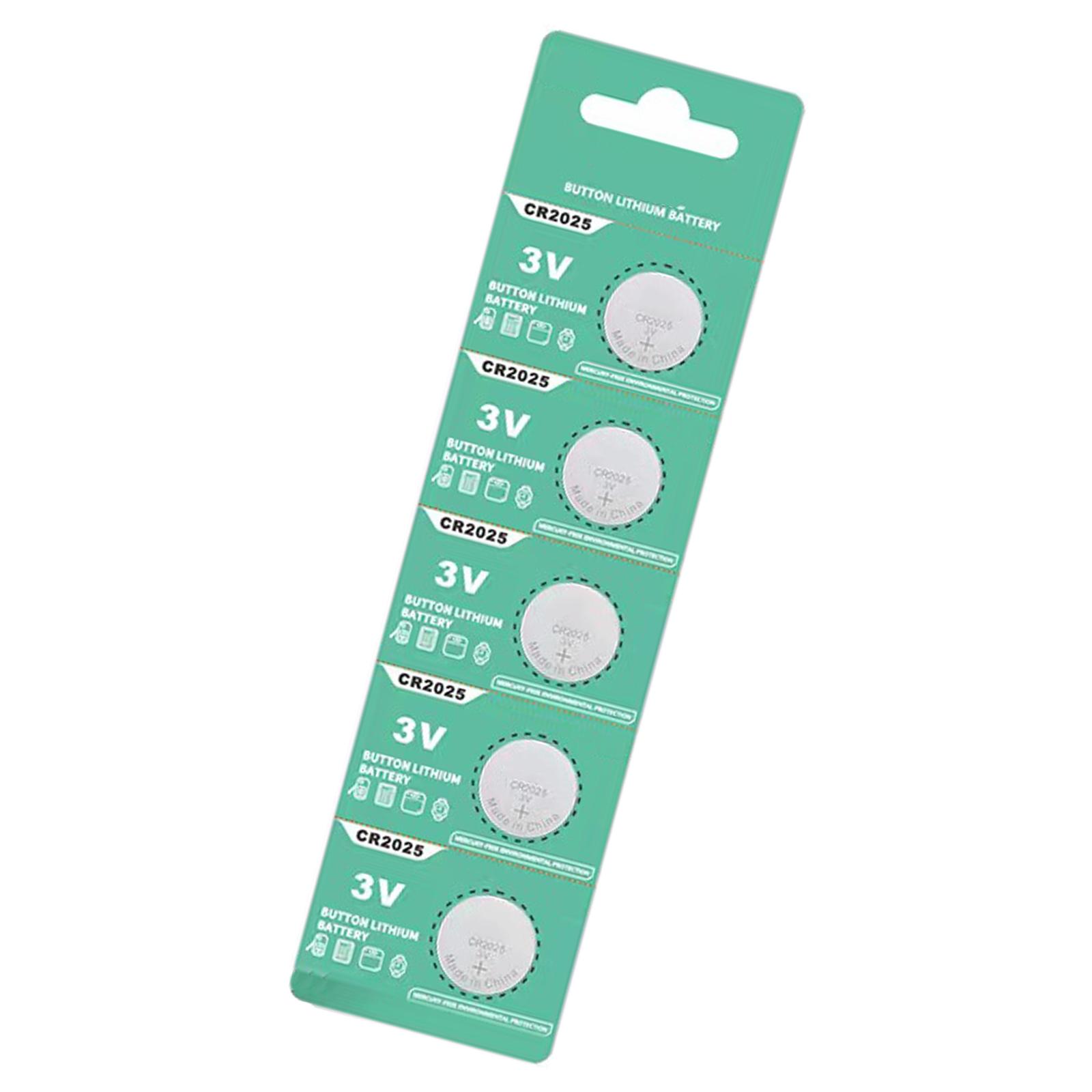 

3 В литиевая батарейка-таблетка CR2025 для бытовой электроники автомобильных ключей дистанционного управления не перезаряжаемая