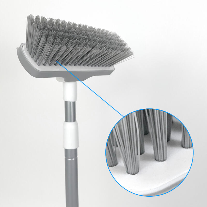 Hård Rengöringsborste Längd Justerbar Toalett Badrum Golv