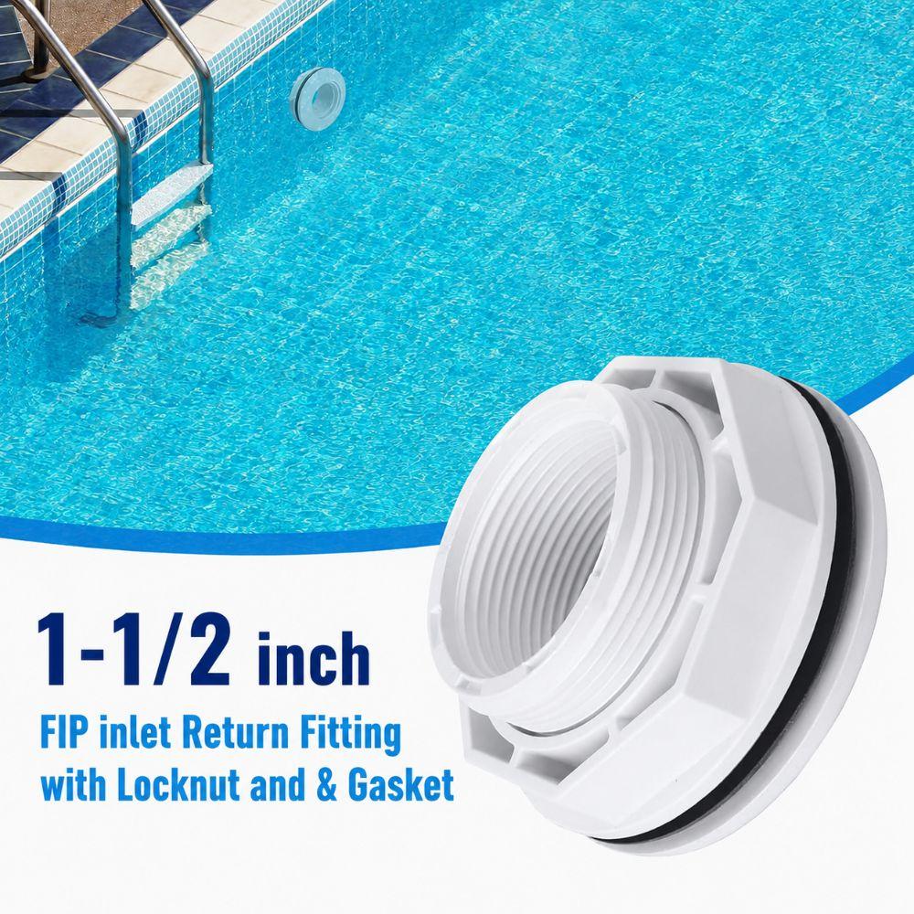 With Locknut Pool Return Fitting With Gasket Pool Water Return Fitting  for Hayward SP1023