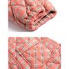 Pigiama Extra Spesso Donna Autunno Inverno 100% Cotone Loungewear Imbottito Tuta per la Casa di Mezza Età Scollo a V Fantasia Pigiami