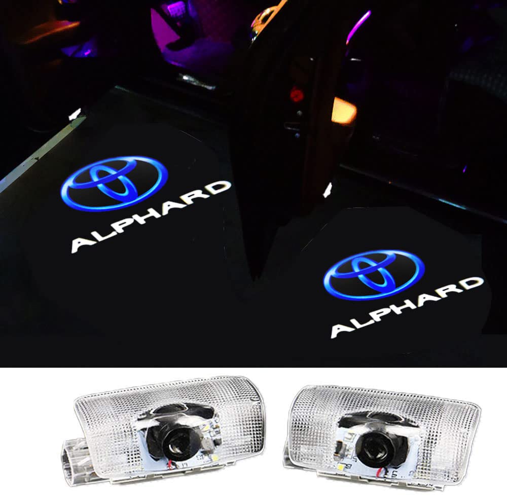 

Boseyway 20 Серия Alphard 30 Серия Лампа двери автомобиля, Лампа двери автомобиля, Логотип двери one size