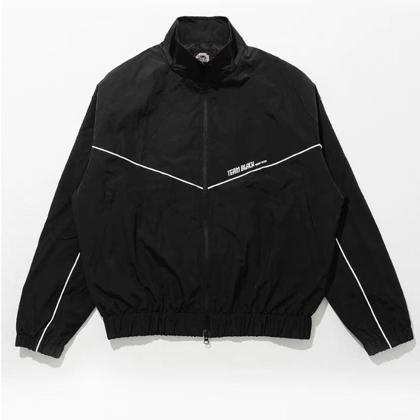 Winddichte Freizeitjacke für koreanische Girlgroups mit aufgedrucktem Logo