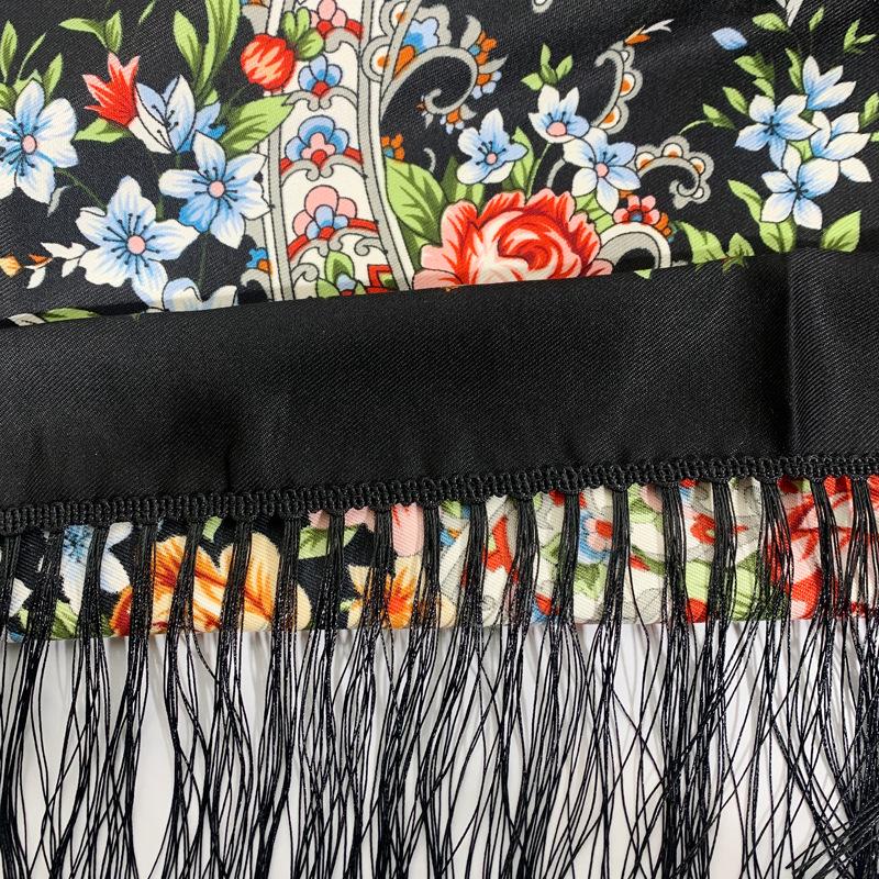 Ethnic Style Women's Shawl - Floral, Autumn/Winter Qipao Scarf, Sun Protection