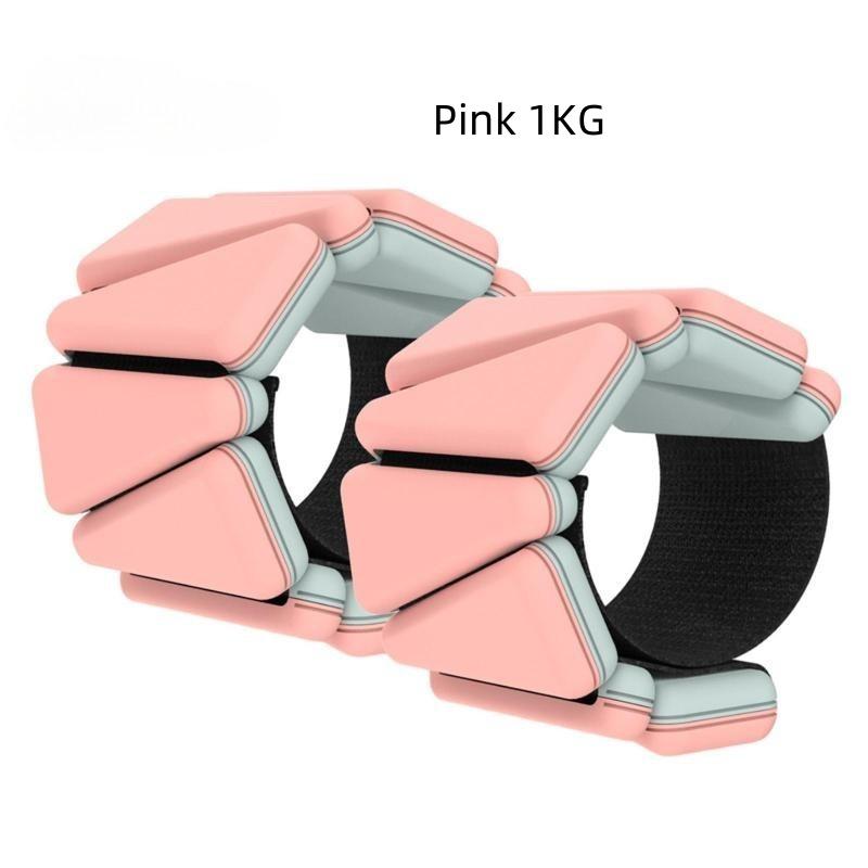 Оборудование для силовых тренировок Портативные утяжелители для запястий и лодыжек Регулируемые силиконовые ремешки для запястий Фитнес-упражнения