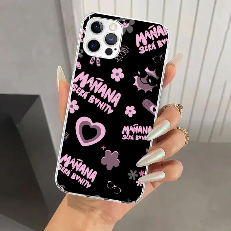 

Karolg M-Manana Sera B-Bonito Phone Case for Iphone 17 Air 16 15 Plus 14 13 Mini 12 11 Pro Max 16E 7 8 SE 2020 Soft Funda Print iPhone 15 Pro