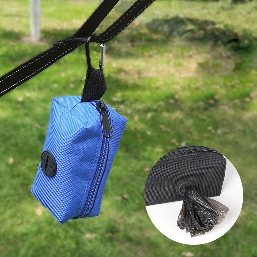 Dog Poop Bags Pet Waste Garbage Bags Outdoor Carrier Dispenser Clean Pick Up Tools Pet Puppy Cat Pick Up Poop Bag Dispenser