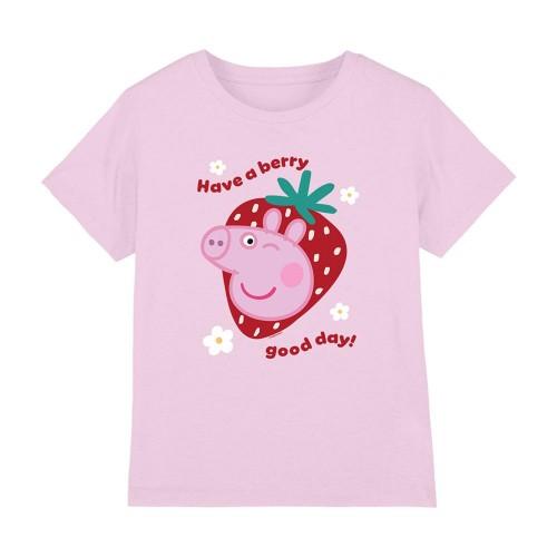 Peppa Pig Childrens/Kids Good Day Berry T-Shirt