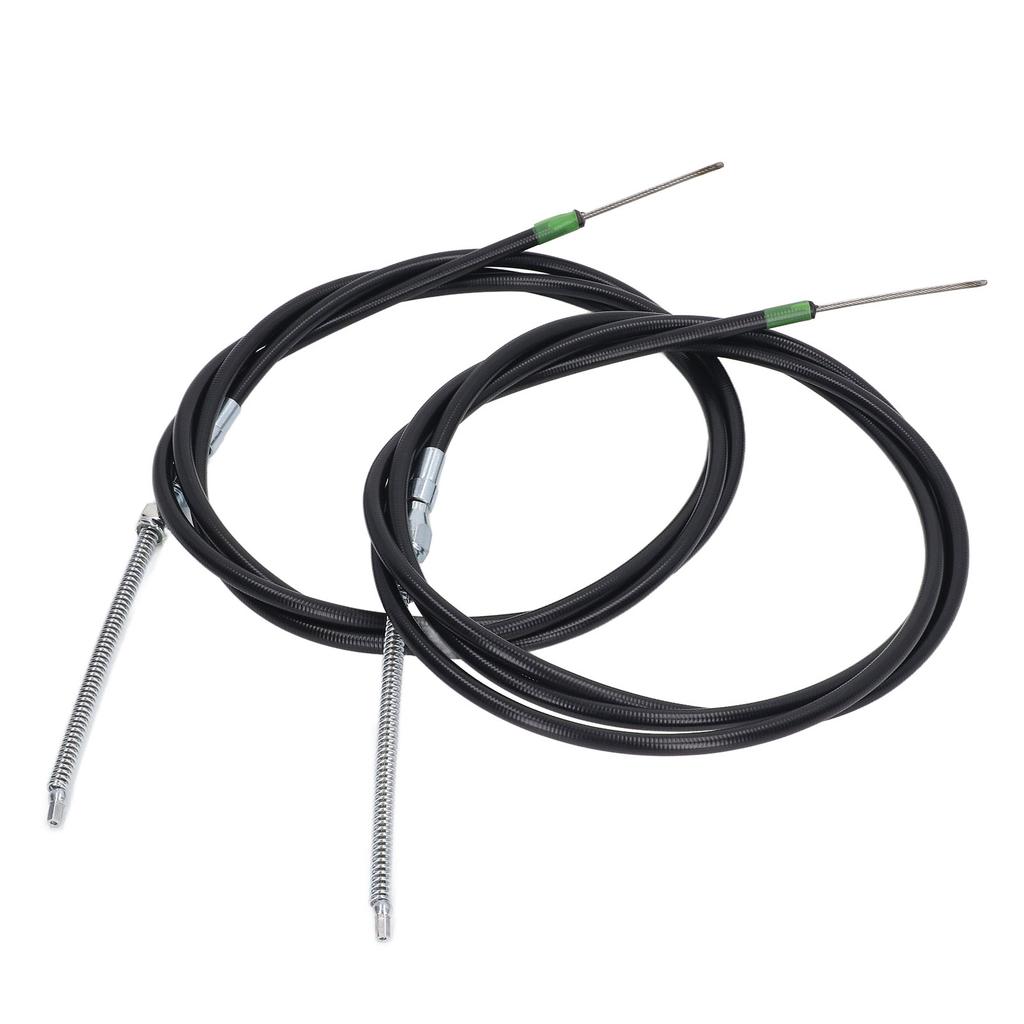 Rear Parking Brake Cable Kit 330‑9371 Emergency Brake Cable 108in for Rear Disc Brake Conversions Drum Brake Setups