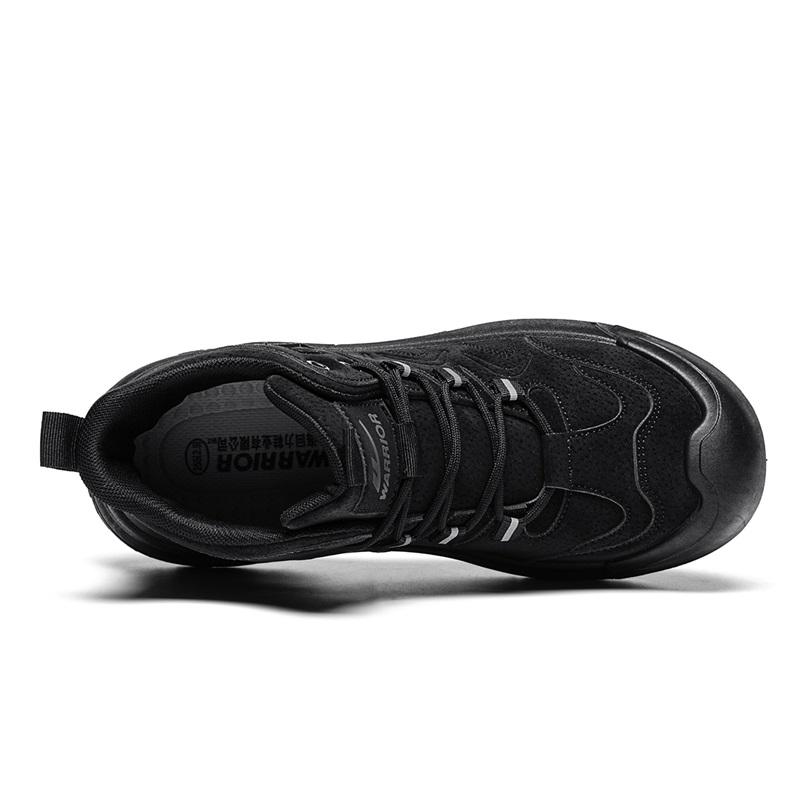 Warrior High-Top Hiking Shoes Casual Sports Fashion Versatile Daily Commuting Slip-Resistant Durable Fit Men Hiking Shoes WXP(WZ)-250501
