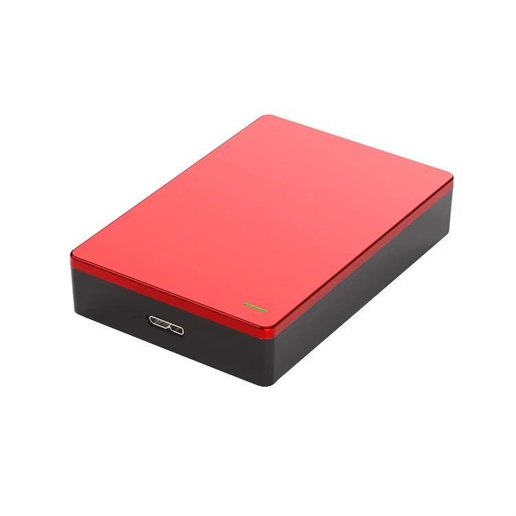 USB3.0 Laptop SATA External 2.5 Inch Mobile Hard Disk Box Aluminum Buckle Double Disk Hard Disk Case Double disk hard disk box