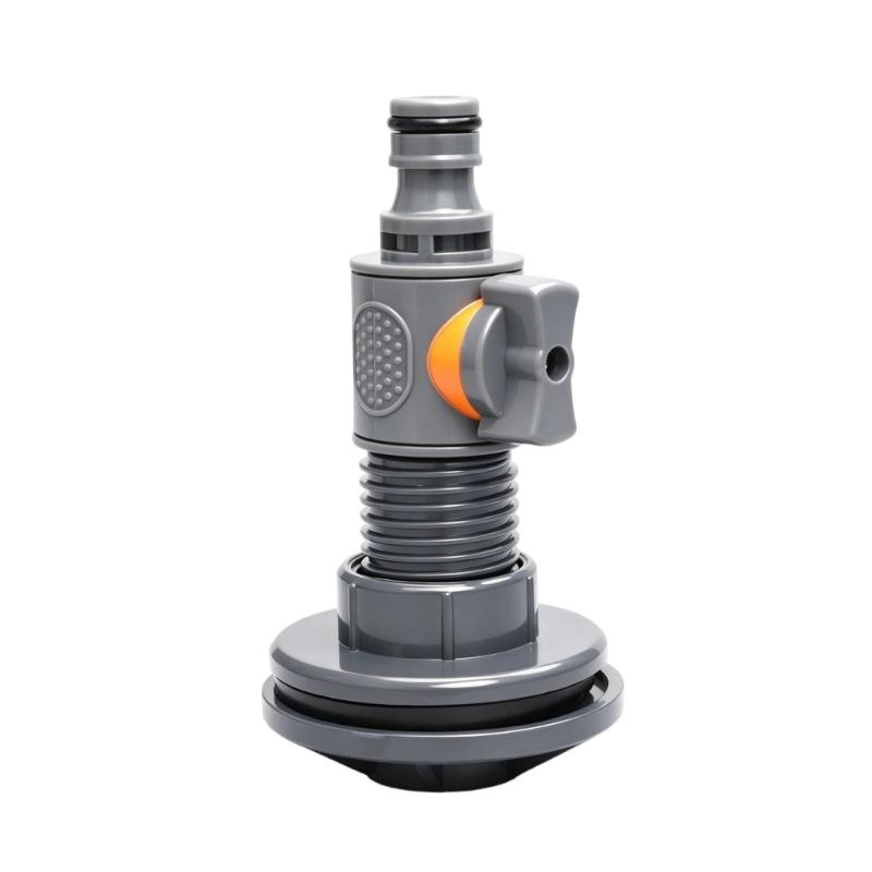 Not drop PVC Container Part With Orange measure Control For Outdoor Water Management