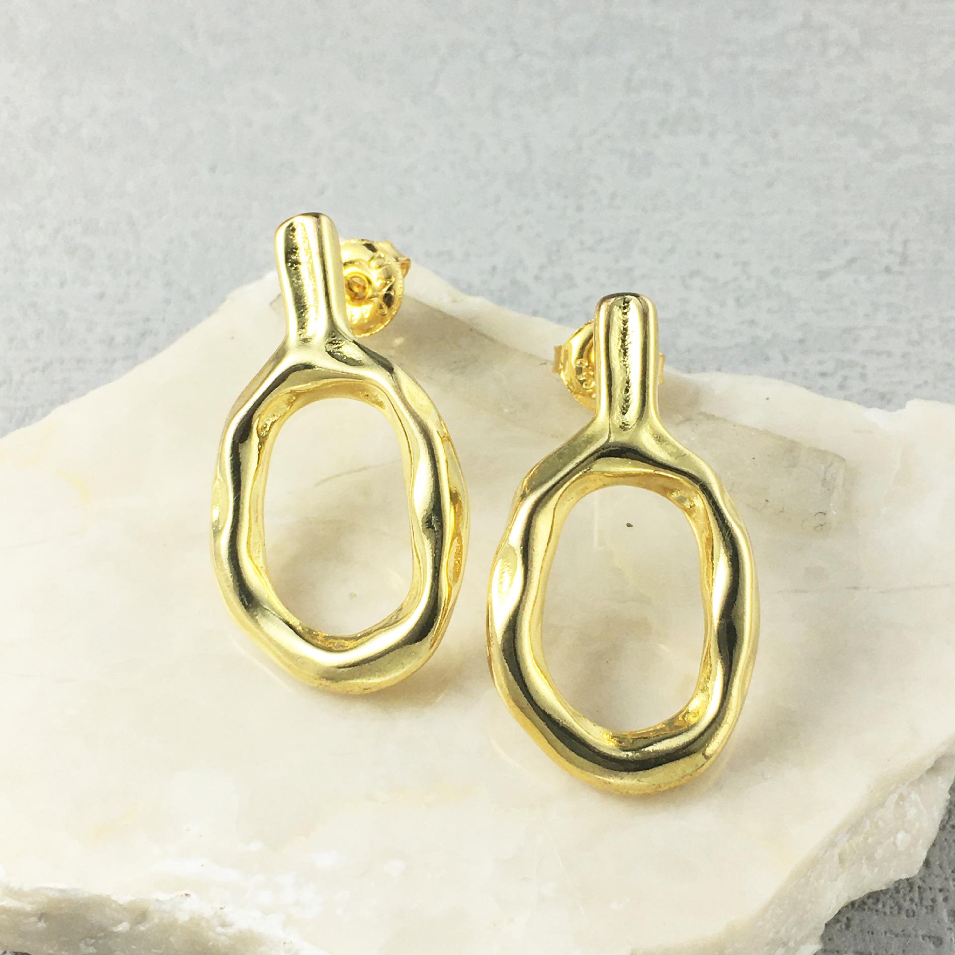 UNOde50 2024 Best-Selling Geometric Earrings in Europe & America Electroplated