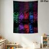 Video Game Controller Tapestry Tapestry Fashion Print Background Cloth Atmospheric Background Cloth Christmas Gift Background Wall Hanging Cloth