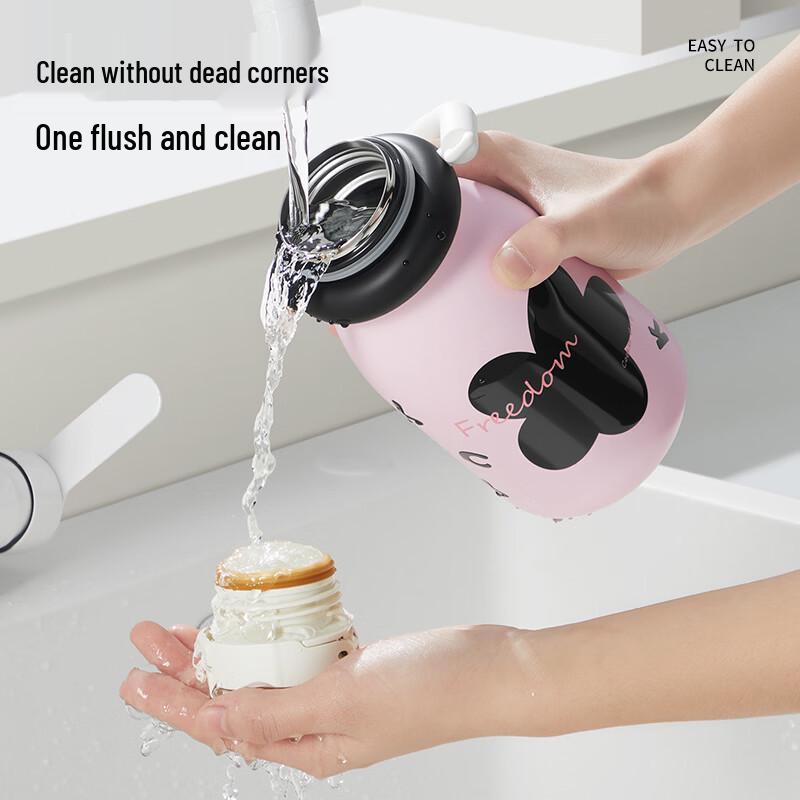 COOKER KING 316 Stainless Steel Kids' Insulated Water Bottle with Strap, 650ml