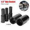 1Pcs 9-32mm Impact Wrench Drive Socket Electric Hex Standard Socket Head Adapter  Tire Removal Tool