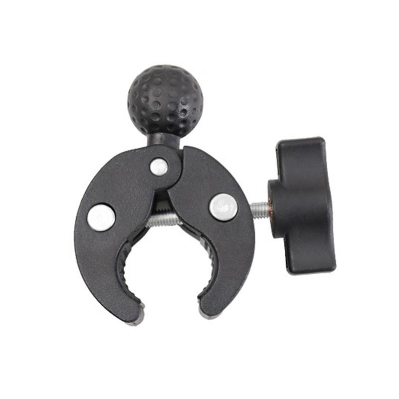 

Handlebar Mount Ball Adapter Clamp for Motorcycle Bike Phone Holder and Camera Accessories Installation 1