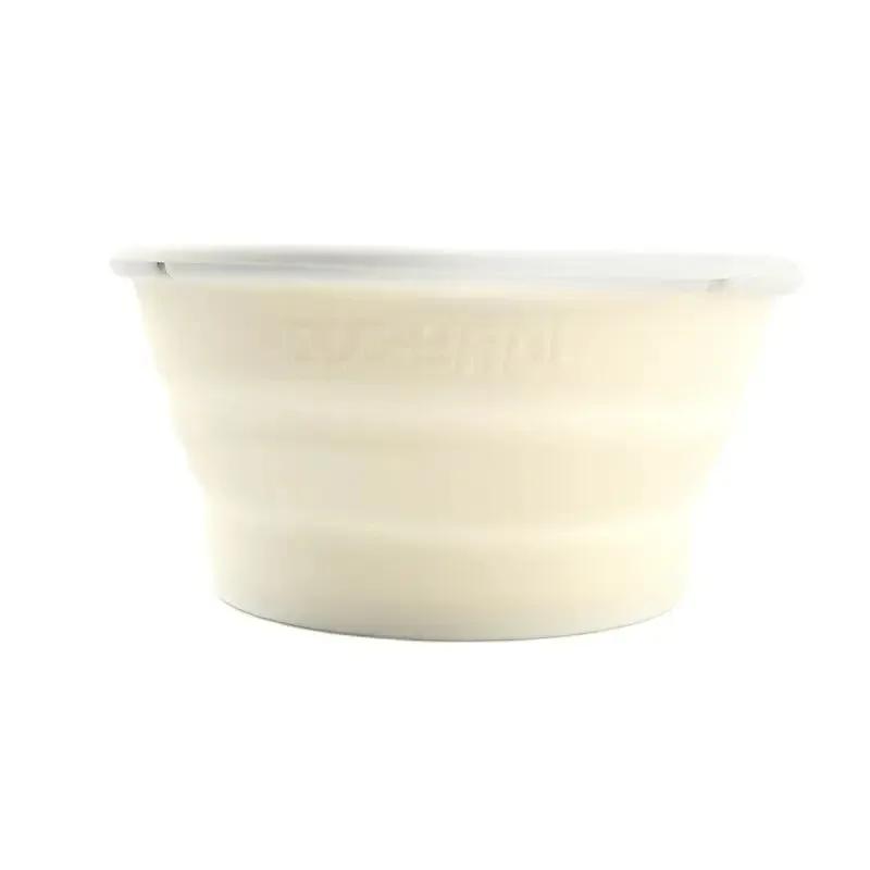 Yaqi Collapsible Portable Silicone Travel Shaving Bowl Black Green White Blue Gray Color Mens Cleaning Face Shaving Bowl New