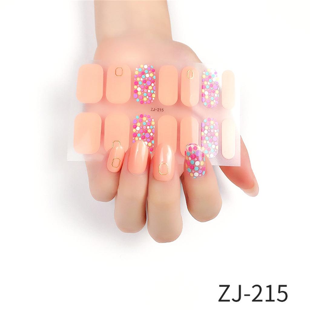 16 Streifen Glitzer-Nagelfolien für Frauen, Nagellackstreifen, selbstklebende Nagellackaufkleber, Fingernagel-Maniküre-Aufkleber