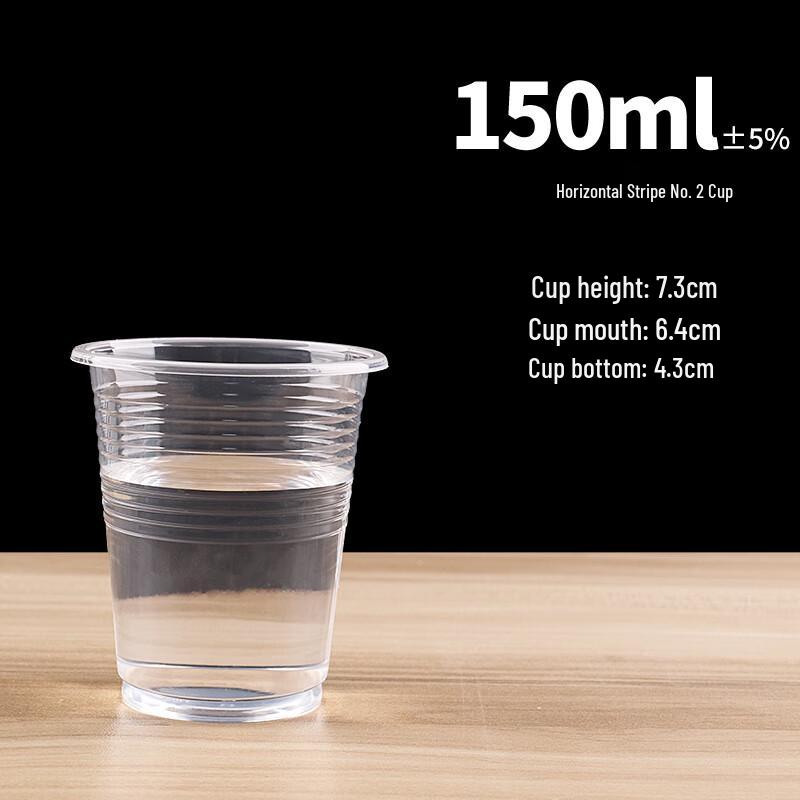 

Sweet & Elegant Thickened Disposable Clear Plastic Cups