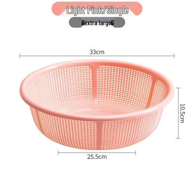 Plastic Kitchen Rice and Vegetable Washing Draining Basket